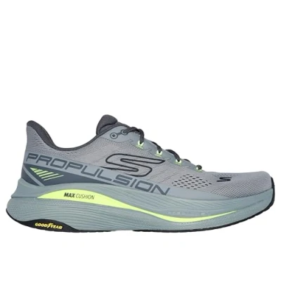 Imagen de Skechers MAX Cushioning Propulsion Zapatillas gray/multicoloured, Hombre, Talla: 43.5, Gray/multi coloured Zapatos