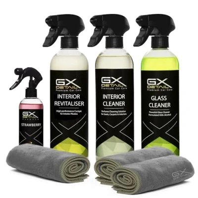 Imagen de Pack Limpieza Interior Básico GxDetail Kit para Coche Gx Detail de Rápido (Tapicería Textil)