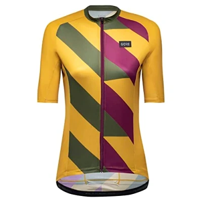 Imagen de GORE WEAR Mujer Maillot de ciclismo transpirable, Signal, Transporte rápido la humedad, Con bolsillos, Diseño, manga corta