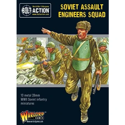 Imagen de Warlord Games Bolt Action, escuadrón de ingenieros asalto soviético
