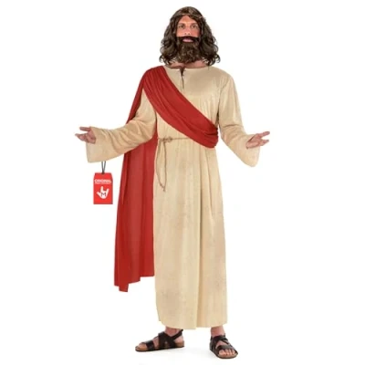 Imagen de Morph Disfraz Jesus, Jesus De Nazaret, Jesucristo Adulto, Hebreo Hombre, Carnaval Hombre Talla L