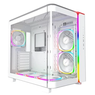 Imagen de Montech KING 95 PRO Midi Tower, Tempered Glass, ARGB weiß