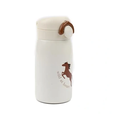 Imagen de Fabelab Water Small WILD AT Heart Cantimplora para niños, Talla: One Size, Natural