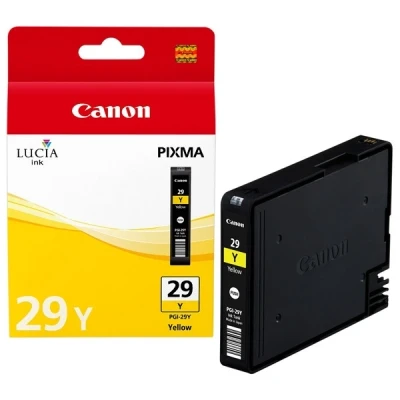 Imagen de Cartucho De Tinta Amarillo Canon Pgi 29y 4875b001
