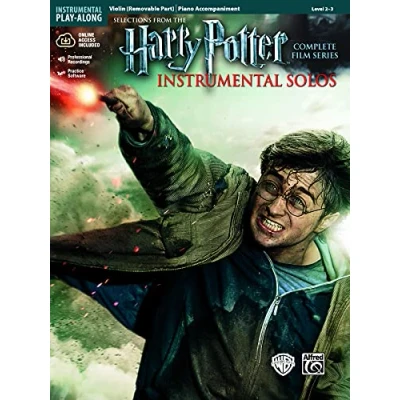 Imagen de Harry potter instrumental solos Complete films 1 8 violin book/cd +cd: From the Film Series (Instrumental Solo Series)