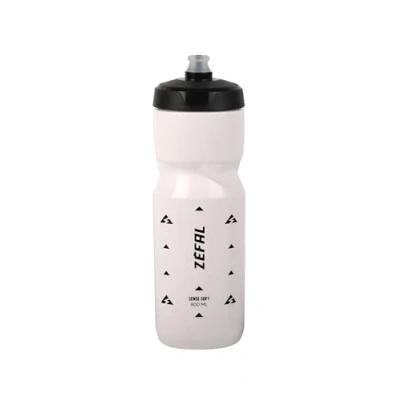 Imagen de ZEFAL Sense Soft 80 Bidón Ciclismo y MTB Botella Bicicleta Deporte Sin BPA Blanco, 800ml