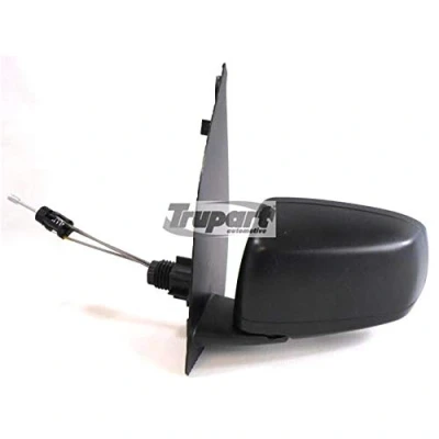 Imagen de Espejo retrovisor Prasco FT1227114 izquierda negro manual ajustable desde interior, Ajuste por cable, convexo FIAT: Panda II Hatchback