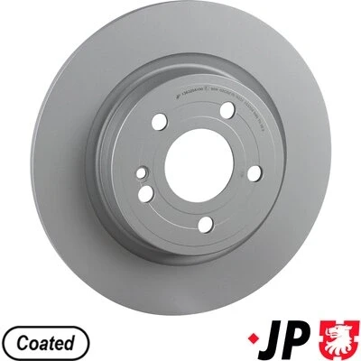 Imagen de JP GROUP Disco de freno MERCEDES BENZ: Clase A, CLA Coupé, A Sedán Eje trasero 295mm 12mm 5 macizo revestido 1363204100 2474230212,360406169701