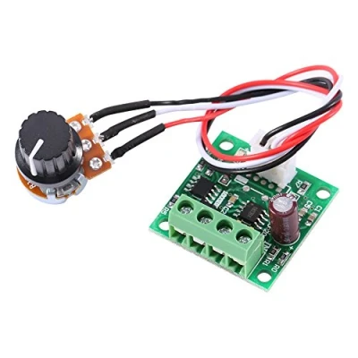 Imagen de Controlador de Velocidad PWM, DC1.8 15V 2A Regulador Motor Cicleta Bajo Voltaje