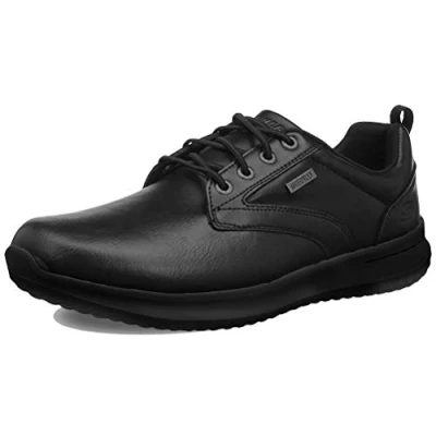 Imagen de Skechers Delson Zapatos con cordones, Hombre, Talla: 40, Black