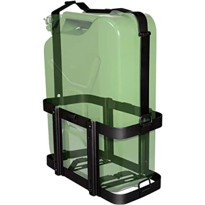 Imagen de soporte para bidón de gasolina 20 L, con cerradura y desmontable