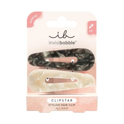 Imagen de invisibobble CLIPSTAR Cliphue Barra de pelo sin huellas con estilo 2 piezas