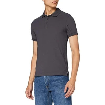 Imagen de Helly Hansen Crewline Quickdry Polo, Hombre, Talla: Small, Ebony