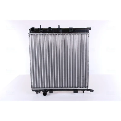 Imagen de NISSENS 61284 Radiador, refrigeración del motor Aluminio 380 402 24 Aletas unidas mecánicamente CITROËN: C2 Hatchback, C3 I Hatchback