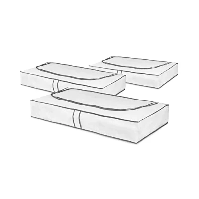 Imagen de Compactor Set de 3 Bolsas para Debajo la Cama Neotex 45x108xH 15 cm N.W 0,110 Kg, Polipropileno (PP), Blanco, Non Applicable