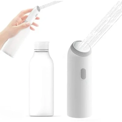 Imagen de Mini Bidet, Portable Travel Bidet for Women, USB Rechargeable Handheld with Bottle, IPX7 Waterproof Toilet, Sprayer Personal Cleaning (Color : Gray)