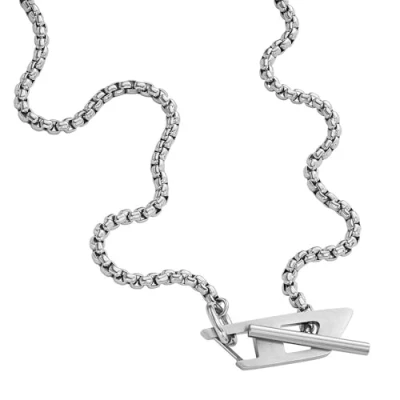 Imagen de Diesel Cadena para hombre de Acero inoxidable, DX1477040, Length: 500mm, Width: 34.5mm, Height: 10.62mm, No es una piedra preciosa
