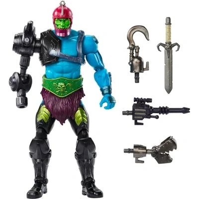 Imagen de Masters of the Universe MOTU New Eternia Trap Jaw Figura de acción con accesorios, juguete +6 años (Mattel HYC47)