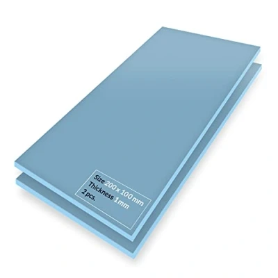 Imagen de ARCTIC TP 3: Premium Performance Thermal Pad, 200x100x1,0 mm (Apilable hasta 2,0 sin pérdida de rendimiento), 2 Piezas Pad Termico, Alto rendimiento, Particularmentesuave, Relleno ideal huecos