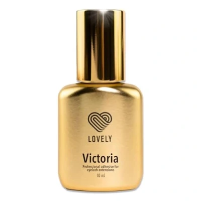 Imagen de LOVELY pegamento de pestañas VICTORIA 2ML super rápido, tiempo secado: 1 seg 8 semanas fuerza adhesiva, muy duradero, para extensiones profesionales