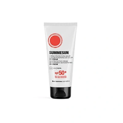 Imagen de Summecosmetics 25002 SUMMESUN SPF50+ Con Microesferas de Color Protector Solar Facial 75ml