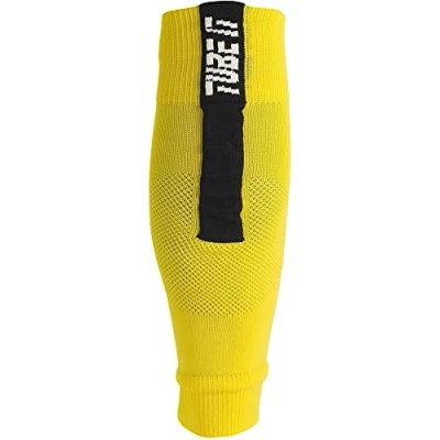 Imagen de Uhlsport Tube It Sleeve Media sin Tobillera, Hombre, Negro/Amarillo Lima, 33 36
