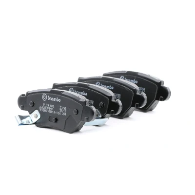 Imagen de BREMBO P 59 031 Juego de pastillas freno con avisador acústico desgaste tornillos pinza accesorios OPEL: Zafira A, Astra G CC