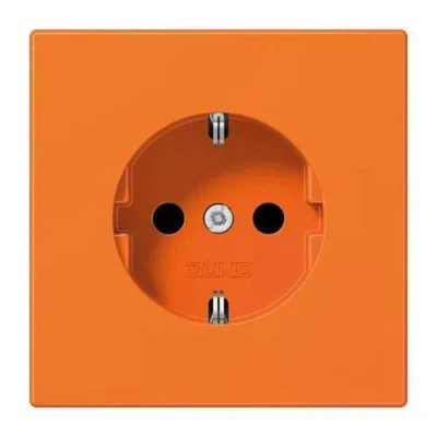Imagen de JUNG LS1521BFKIO Enchufe Schuko, 16 A / 250 V, Naranja