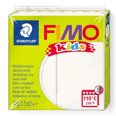 Imagen de Fimo 8030 0 ST Pasta de modelar, Color blanco (Staedtler 0)