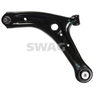 Imagen de SWAG 33 10 2885 Barra oscilante, suspensión de ruedas Eje delantero, izquierda Brazo oscilante transversal Chapa acero 17