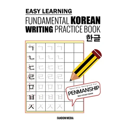 Imagen de Easy learning fundamental korean writing practice book