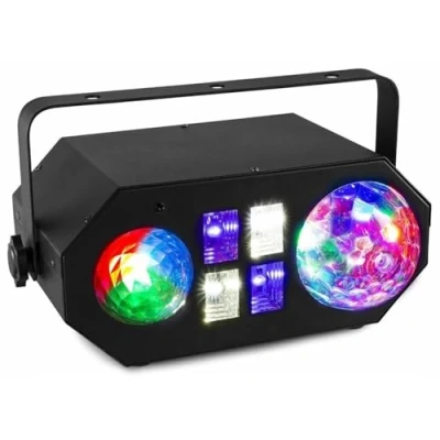 Imagen de BeamZ LEDWAVE Efecto de Luz LED 4 en 1 con Jelly Ball, Agua, Negra (UV) y Estroboscopio. Luces discoteca, Iluminación fiesta.