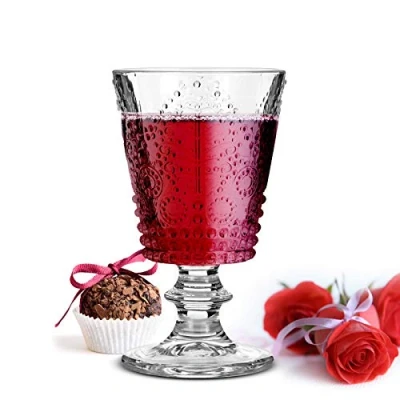 Imagen de Sendez Juego de 6 copas vino con relieve (280 ml)