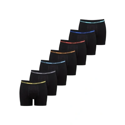 Imagen de Happy Shorts 7 PACK Boxer, Hombre, Talla: Medium, Schwarz