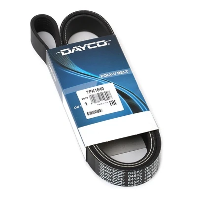 Imagen de DAYCO 7PK1640 Correa trapecial poli V 1640,0 7 HONDA: CIVIC 8 Hatchback, ACCORD 8, TOYOTA: Land Cruiser Prado 90