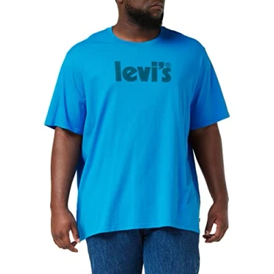 Imagen de Levi&#039;s Ss Relaxed Fit Tee Camiseta, Cloisonne Poster, S Hombre