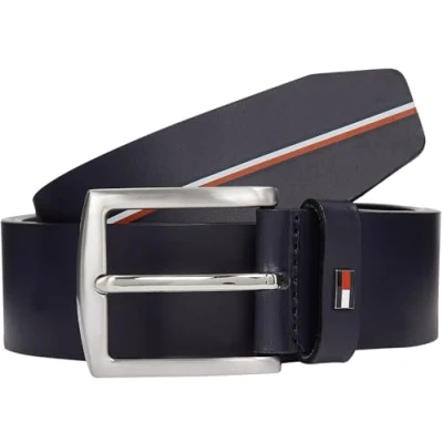 Imagen de Tommy Hilfiger Smooth Cinturón, Hombre, Talla: 85, Space blue