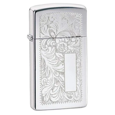 Imagen de Zippo slim venetian lighter high polished cromo