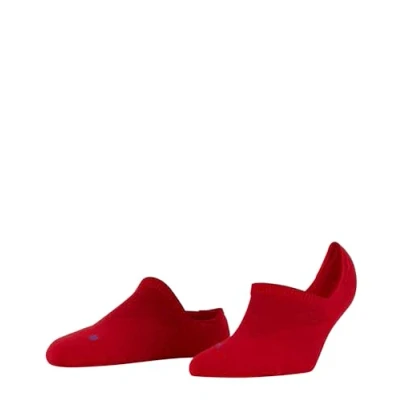 Imagen de FALKE Cool Kick Invisible W In suave transpirable secado rápido invisibles lisos 1 par, Calcetines pinkies Mujer, Rosa Red Pepper 8074, 37 38