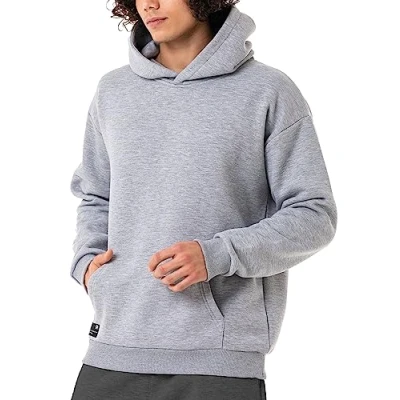 Imagen de Red Bridge Basic Premium Sudadera con capucha para hombre, gris, M