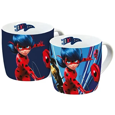 Imagen de Gedalabels 13023 Taza de Porcelana con Efecto térmico, 250 ml, Azul Oscuro