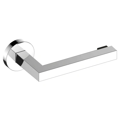 Imagen de portarrollos KEUCO para baños de Metal, Cromado Alto Brillo, WC con Freno el Rollo Cuartos baño y Invitados, Edition 90