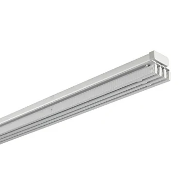 Imagen de GARDINIA Set completo de rieles para paneles Emia, 3 con accesorios, Extensible, 225 335 cm, Aluminio, 335cm