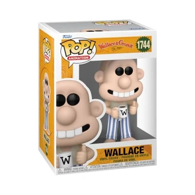 Imagen de Funko Pop! Movies: Wallace In Pajamas &amp; Gromit and Figura de Vinilo Coleccionable Idea Regalo Mercancia Oficial Movies Fans