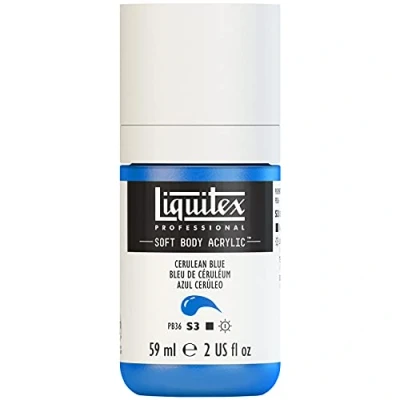 Imagen de Liquitex 1959164 Soft Body Pintura acrílica (59 ml), color azul