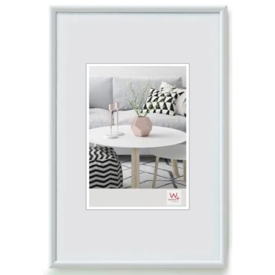 Imagen de marco de fotos walther blanco 24 x 30 cm plástico Galeria KW430H
