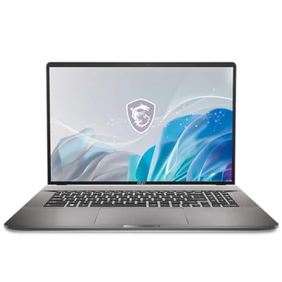 Imagen de MSI Creator Z17 HX Studio A14VGT 275ES Ordenador portátil 17&quot; (Intel Core i9 14900HX, RAM 32GB, RTX 4070, 1TB SSD, Windows 11 Pro) Lunar Grey Teclado QWERTY español
