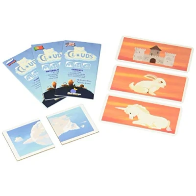 Imagen de Blue Orange Clouds Juego, Multicolor