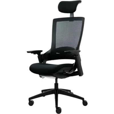 Imagen de Ergotopia NextBack Silla Ergonomica Escritorio, Oficina con Respaldo Lumbar y Reposabrazos Ajustables, Escritorio Reposacabezas, Ordenador Gaming, Trabajo