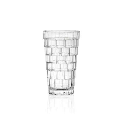 Imagen de Juego de 6 vasos refresco &quot;Stack&quot; en Luxion, Elegante servicio mesa, 100% Made in Italy, capacidad 38,8 cl